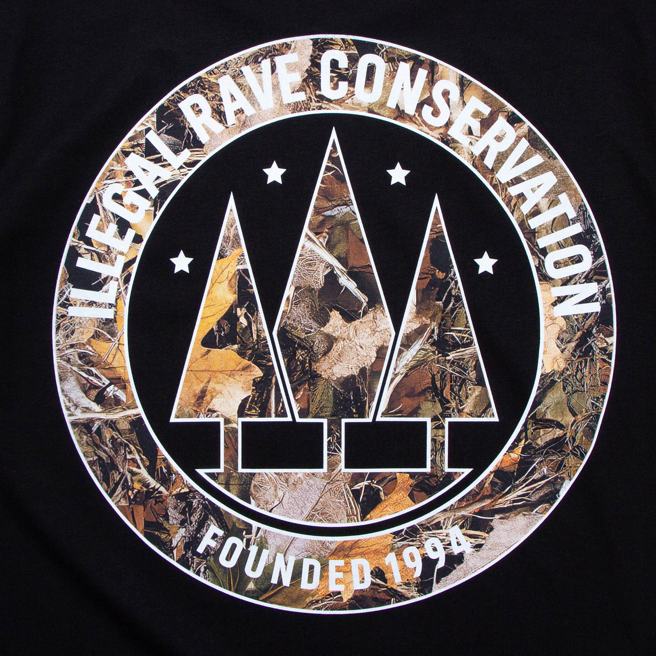 Realtree Illegal Rave Back Print - Sweatshirt - Black