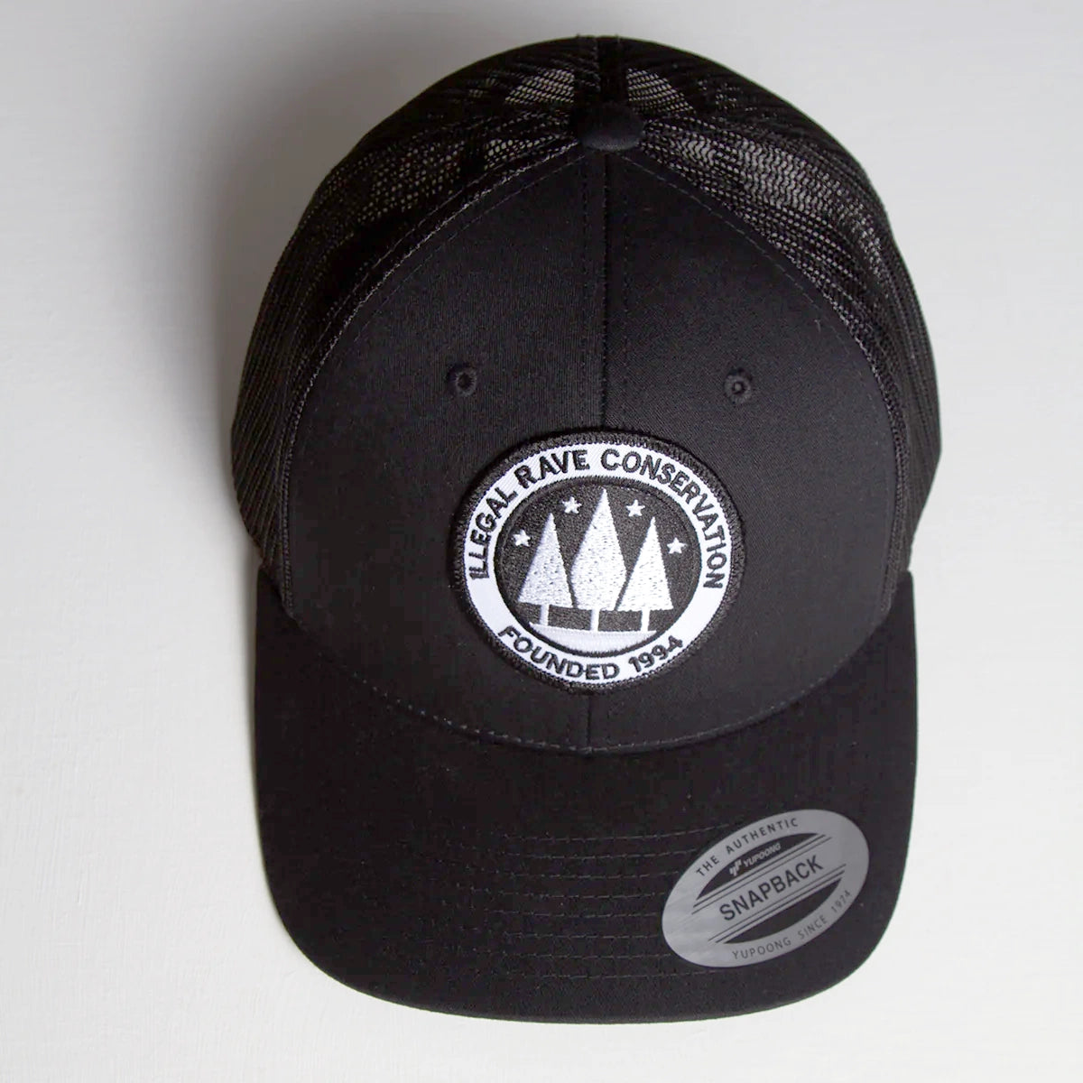 Illegal Rave - Trucker Cap - Black