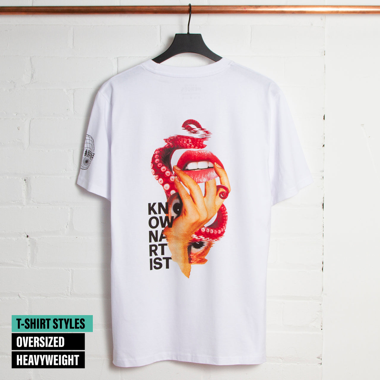 Known Artist 007 - Tshirt - White