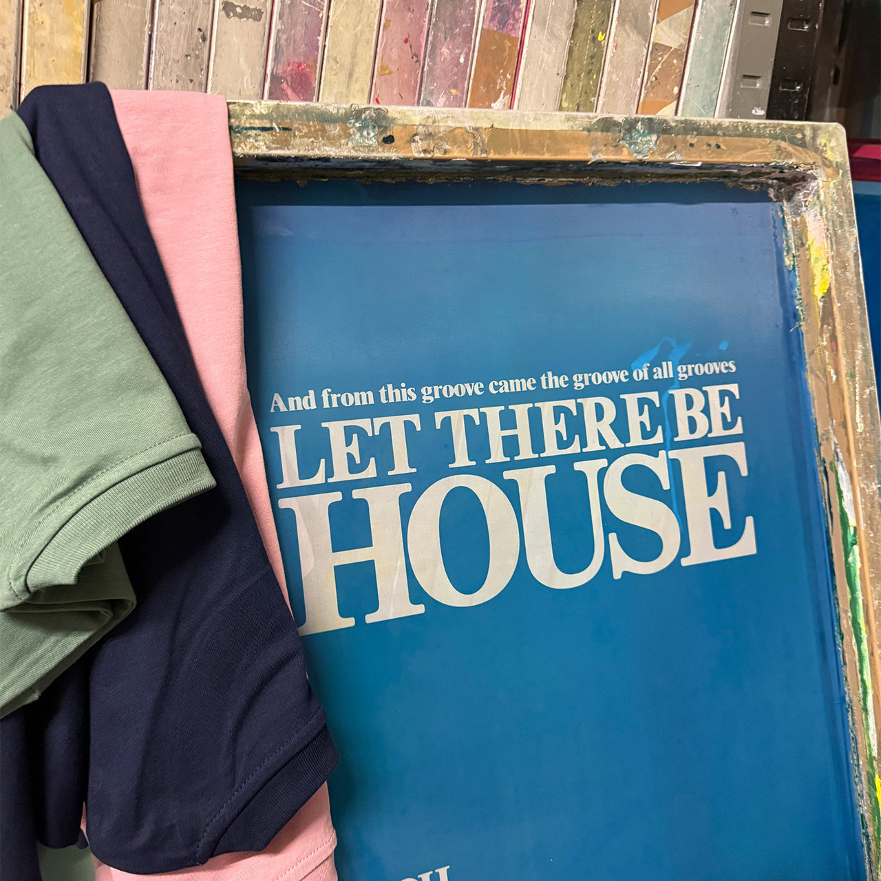Let There Be House Ltd Edition - Tshirt - Custom Colour
