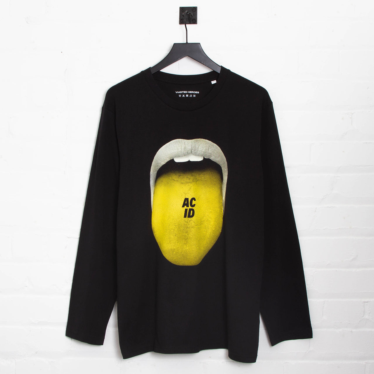 Acid Drop - Long Sleeve Tshirt - Black