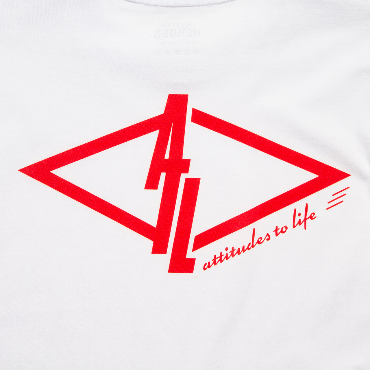 Matrefakt Attitudes To Life 007 Back Print - Tshirt - White