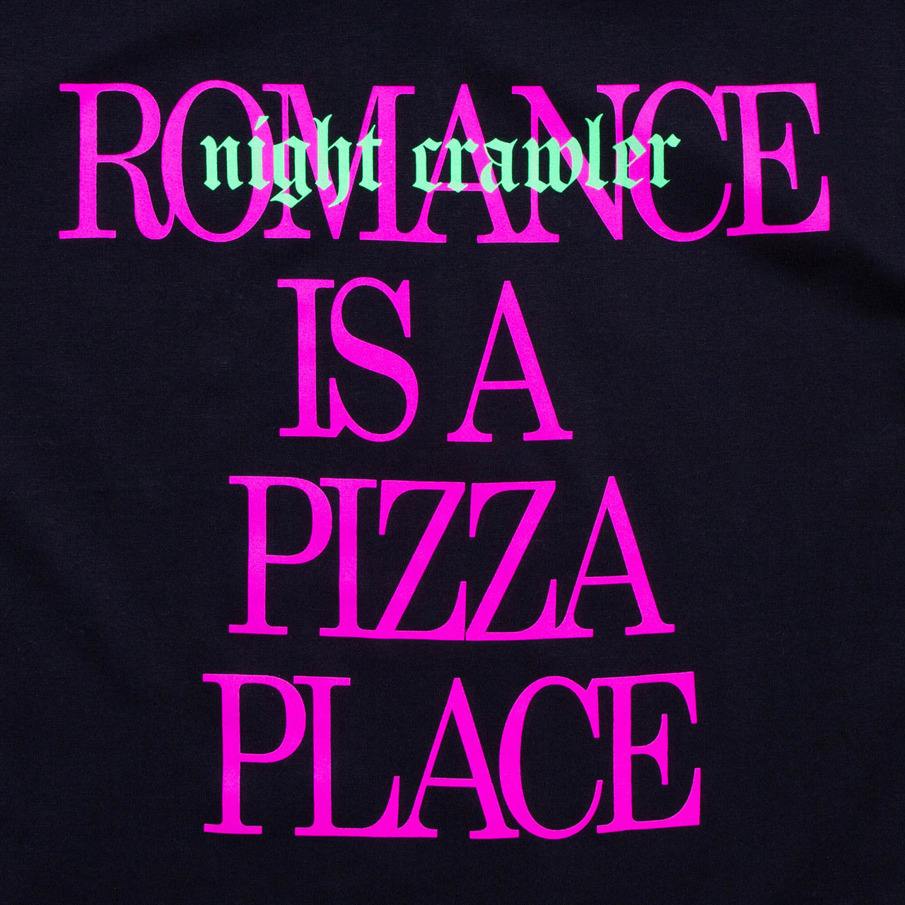 Nightcrawler Pizza - Tshirt - Black