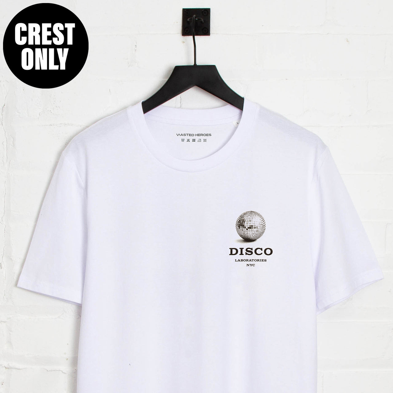 Crest Disco Labs NYC - Tshirt - White