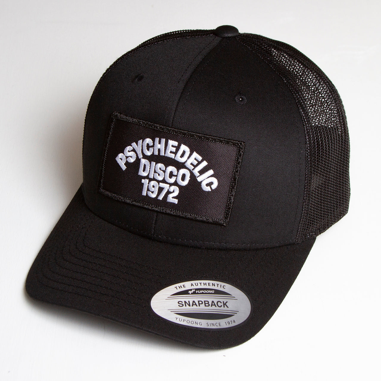 1972 Psychedelic Disco - Trucker Cap - Black