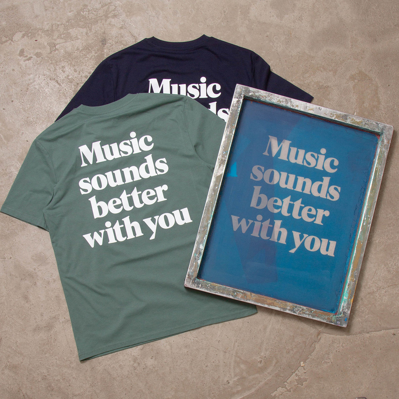 Music Sounds 2 Ltd Edition - Tshirt - Custom Colour