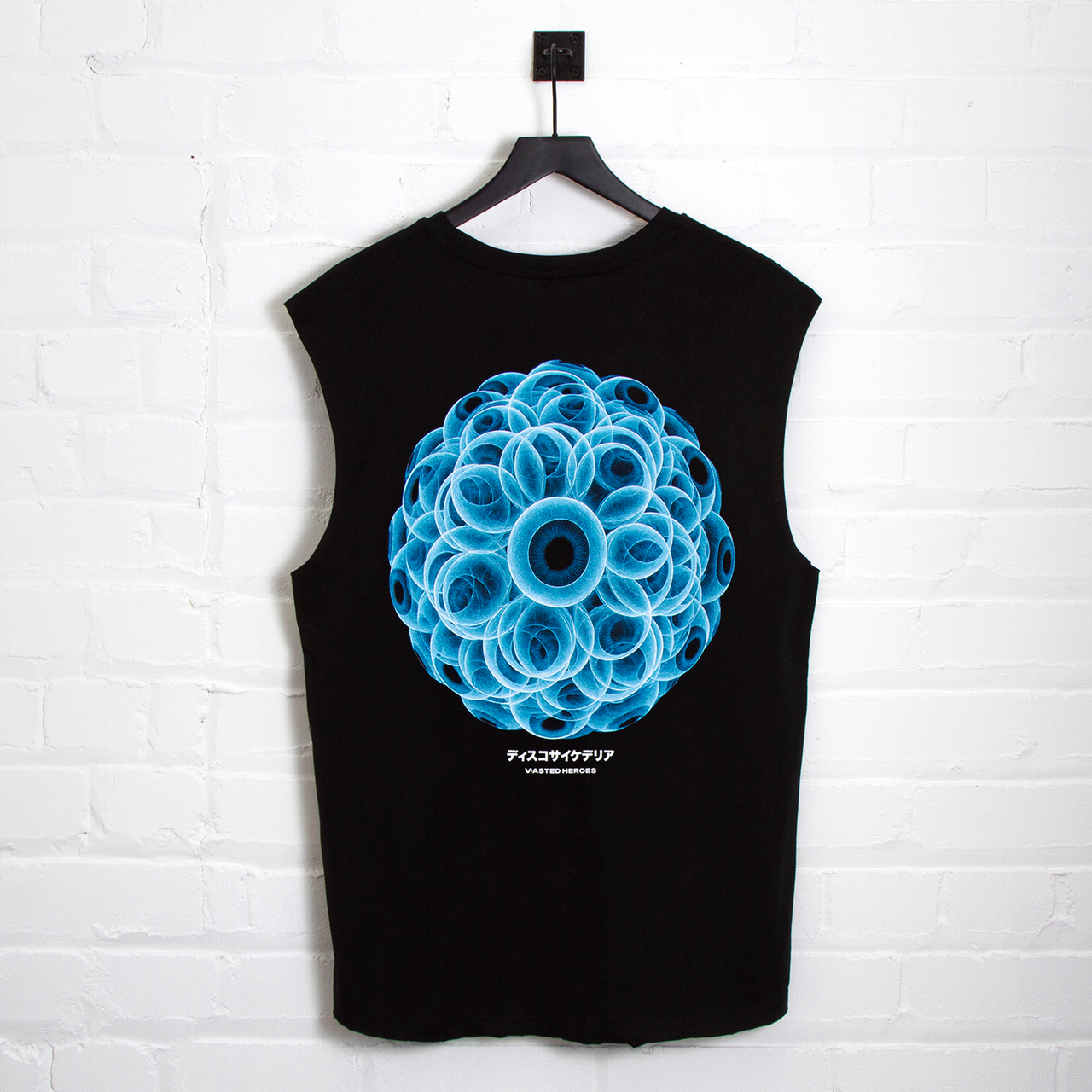 047 Disco Psychedelia - Tank Tshirt - Black