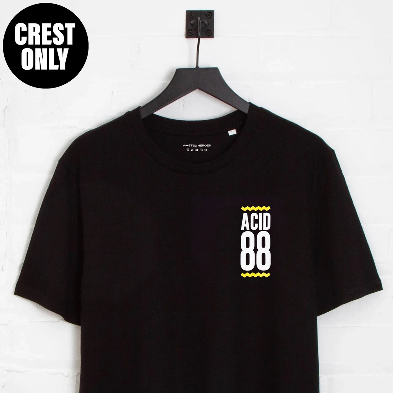 Crest Acid88 - Tshirt - Black