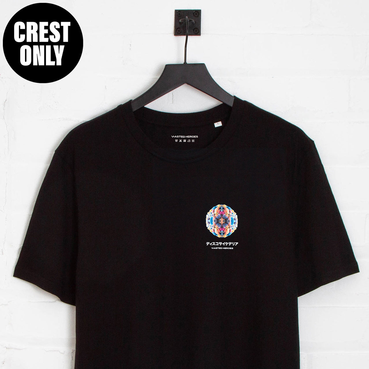 Crest 027 Disco Psychedelia - Tshirt - Black