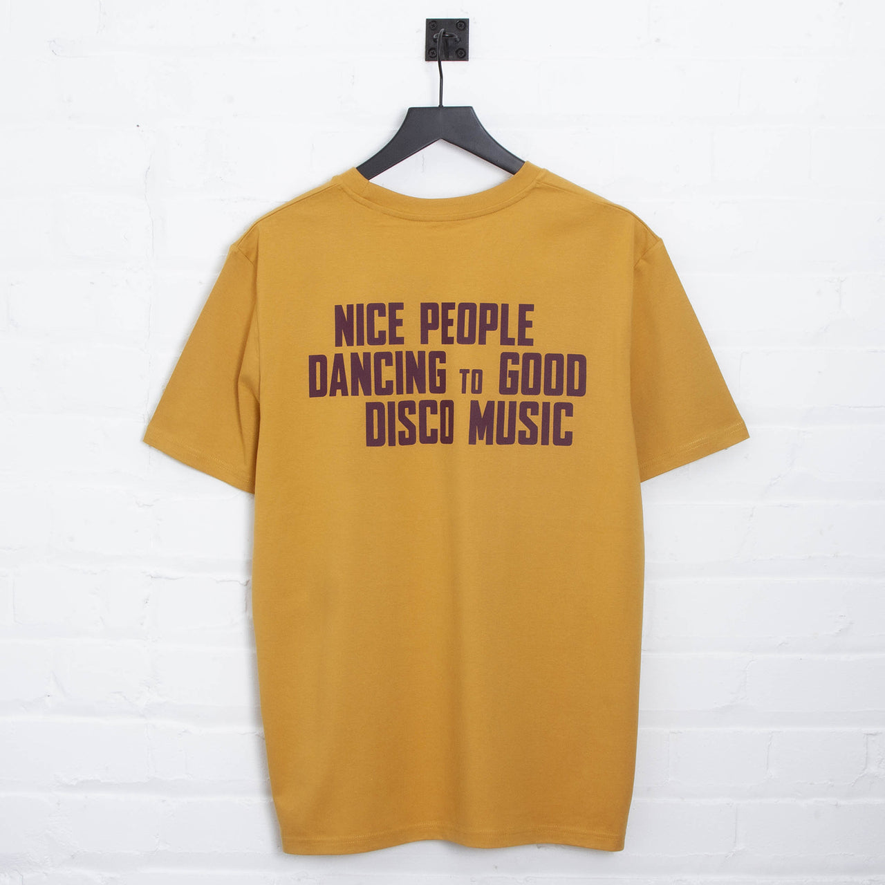Disco People Back Print - Tshirt - Amber