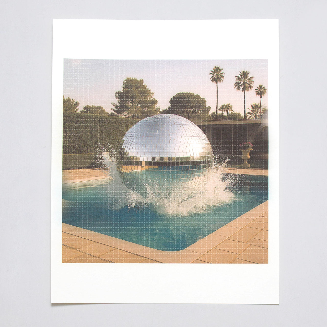 Disco Poolside Trip - Art Print