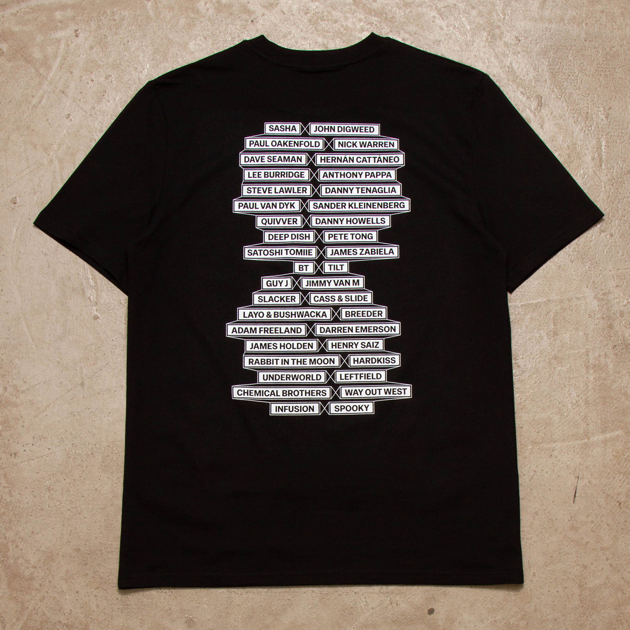 WH Progressive House Legacy Back Print - Tshirt - Black