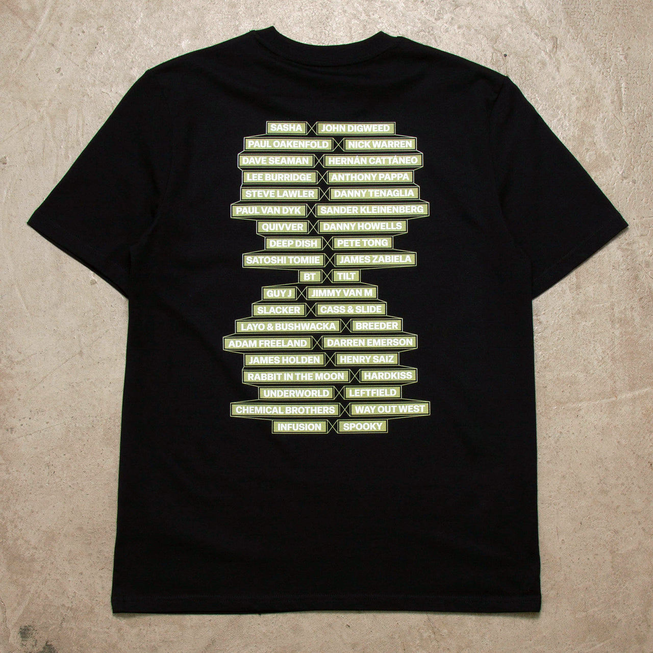 G Progressive House Legacy Back Print - Tshirt - Black