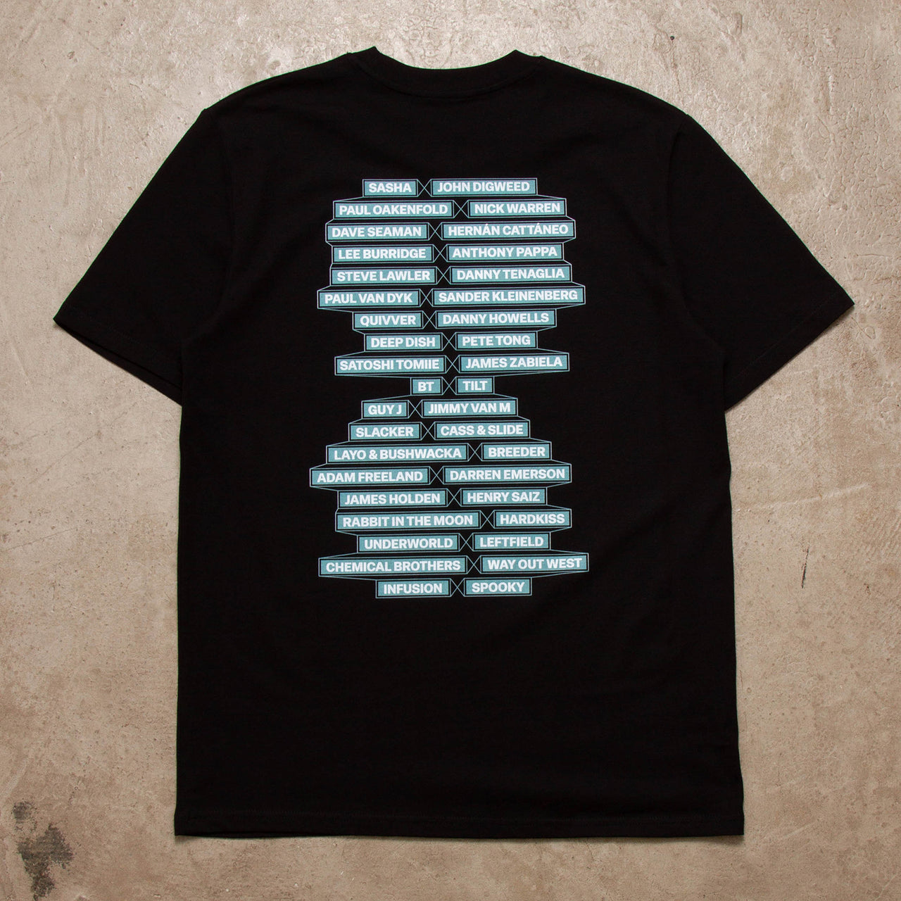 B Progressive House Legacy Back Print - Tshirt - Black