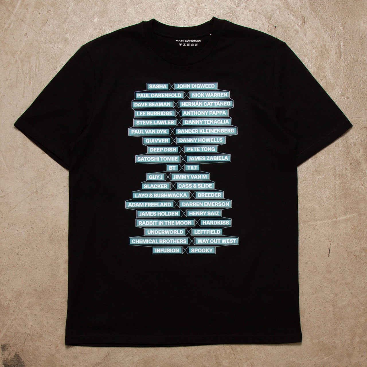B Progressive House Legacy Front Print - Tshirt - Black