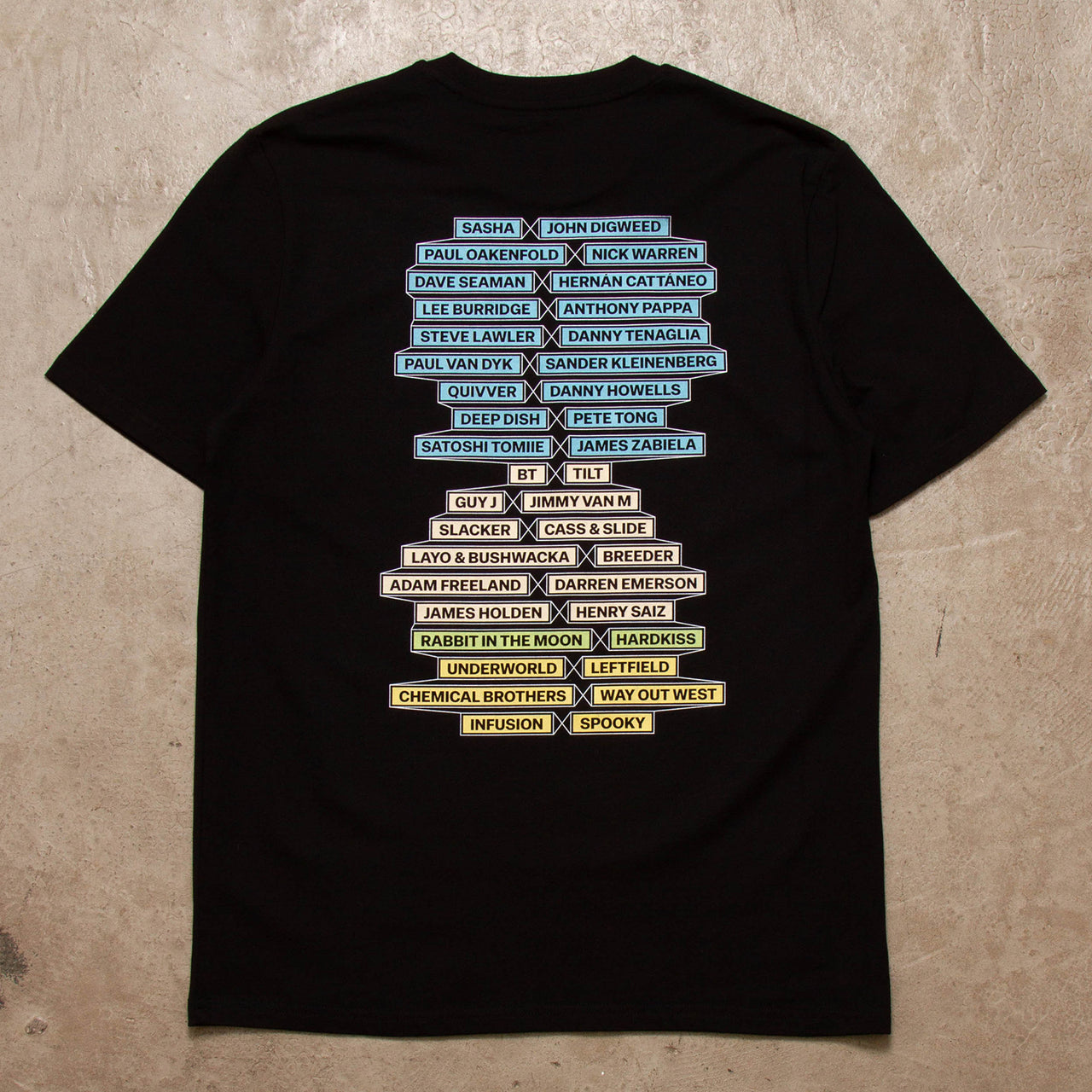 MC Progressive House Legacy Back Print - Tshirt - Black