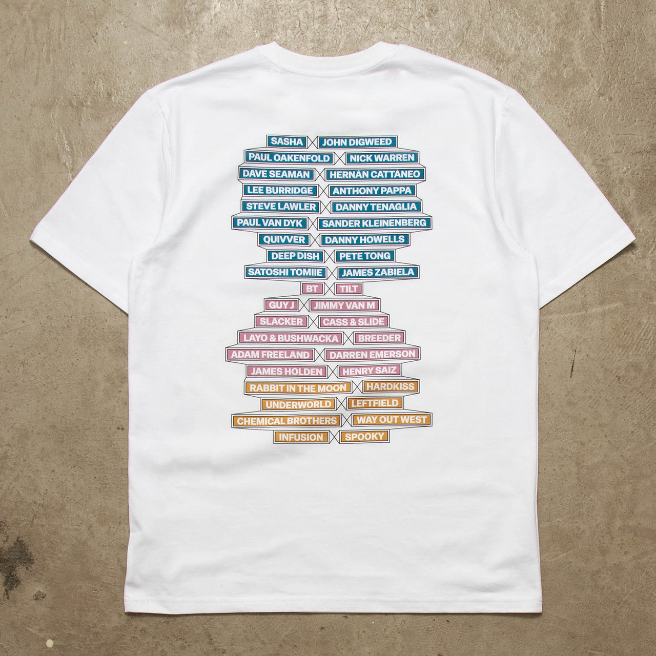 MC Progressive House Legacy Back Print - Tshirt - White