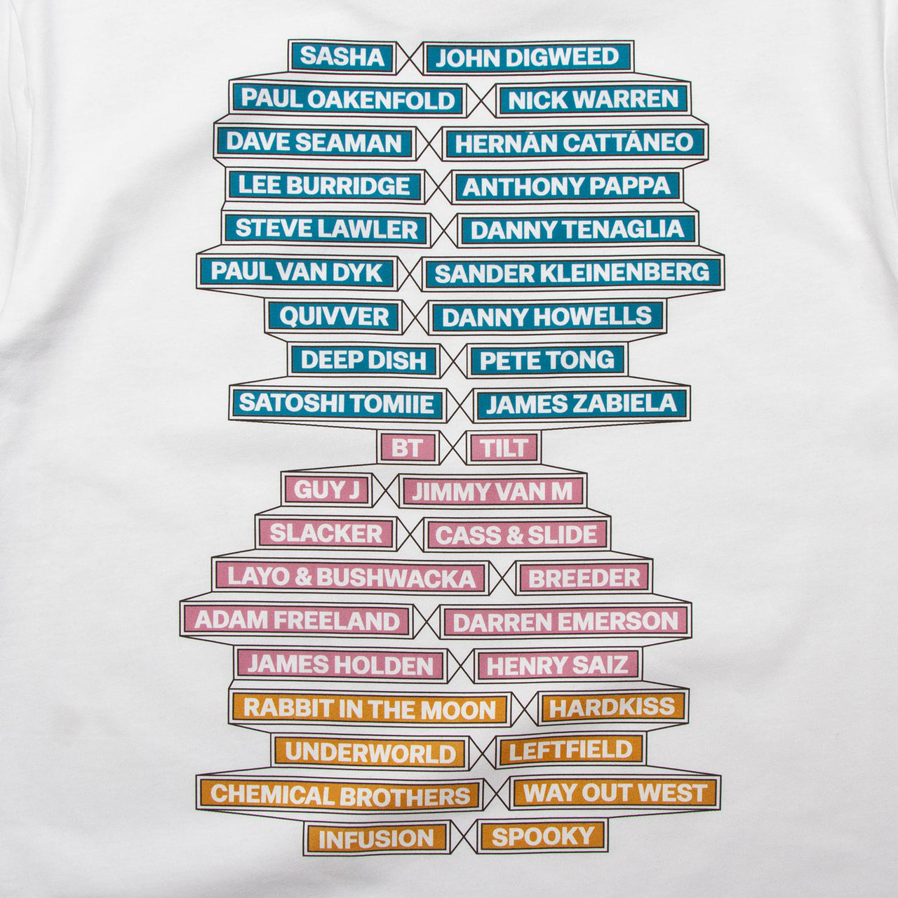 MC Progressive House Legacy Back Print - Tshirt - White
