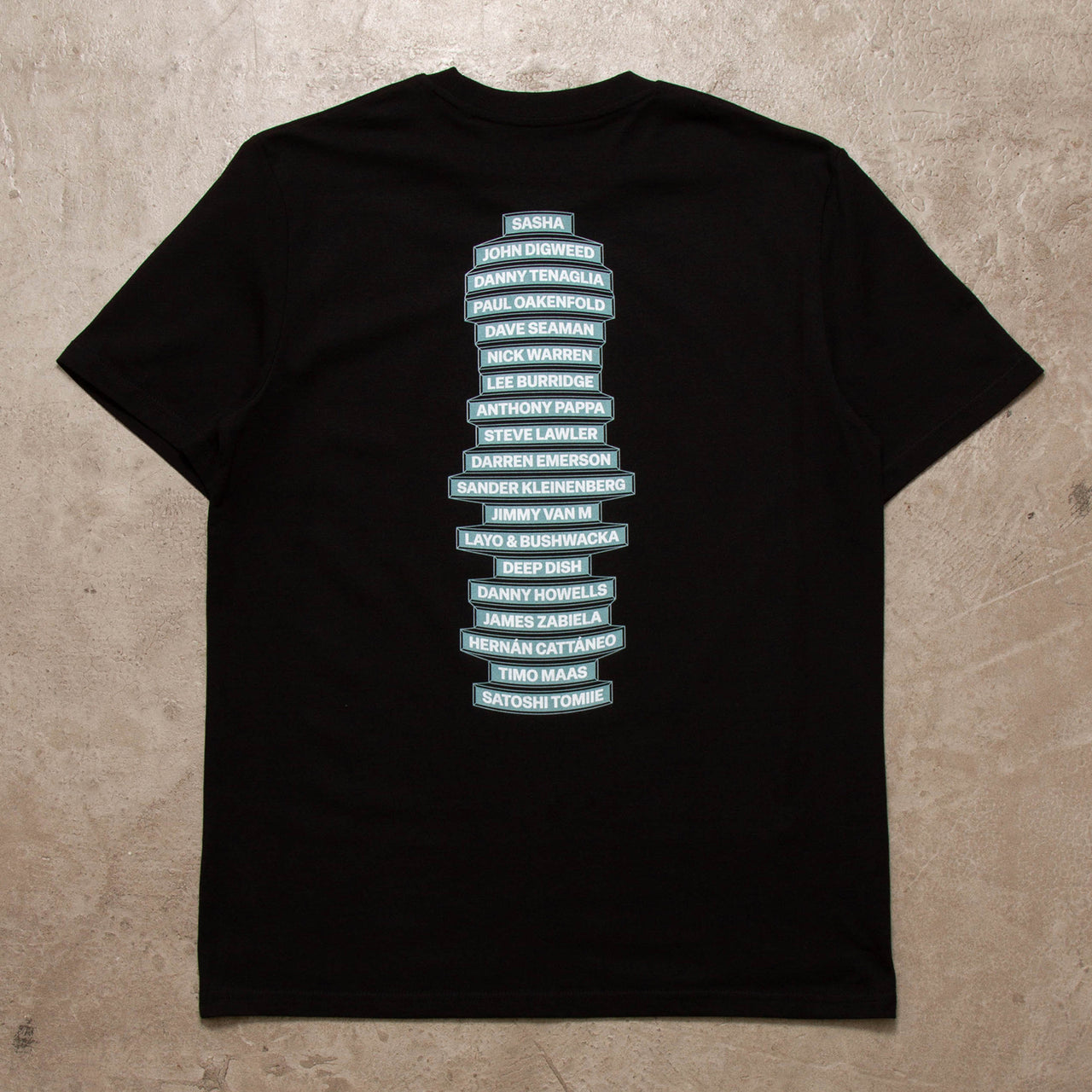 B Progressive House Architects Back Print - Tshirt - Black