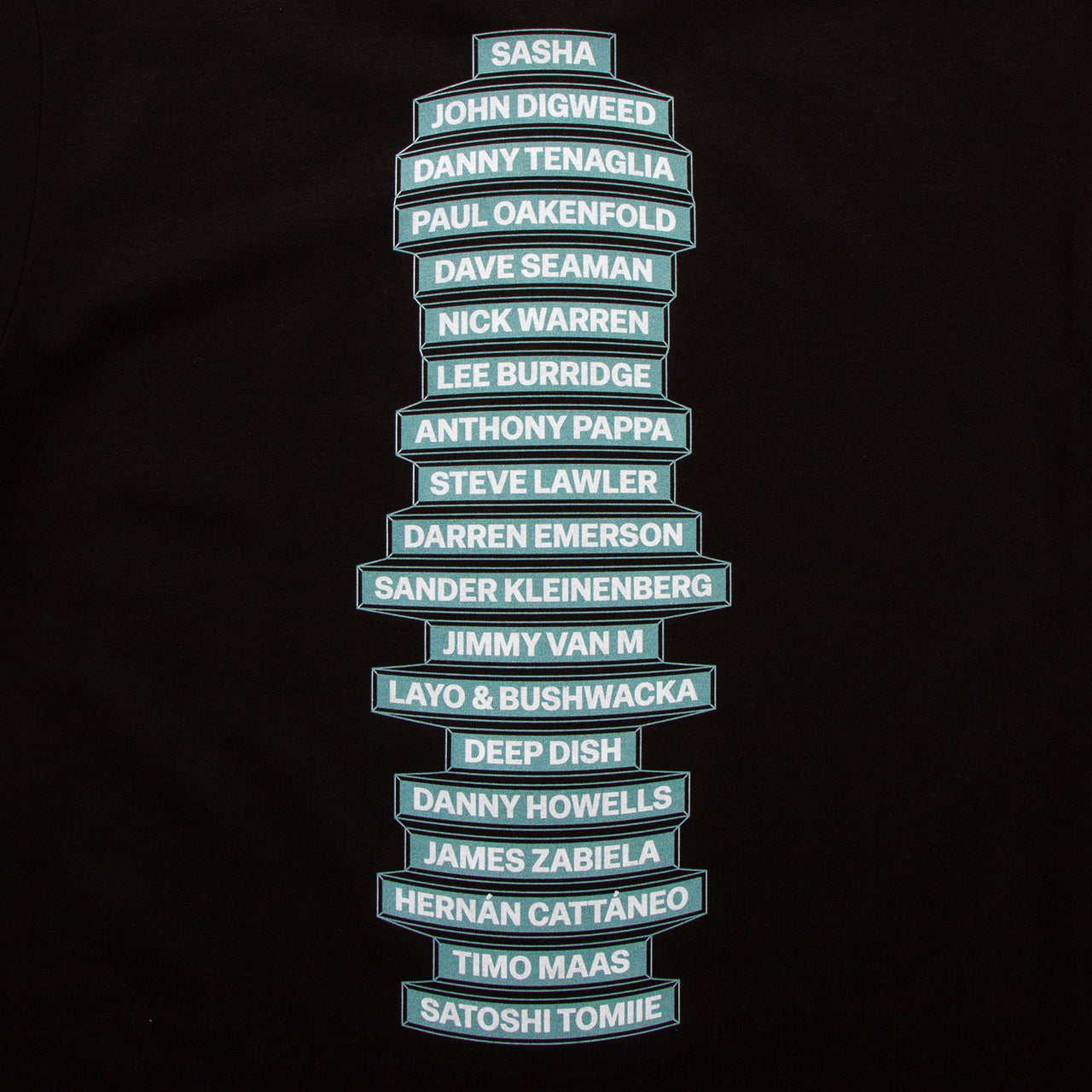 B Progressive House Architects Back Print - Tshirt - Black
