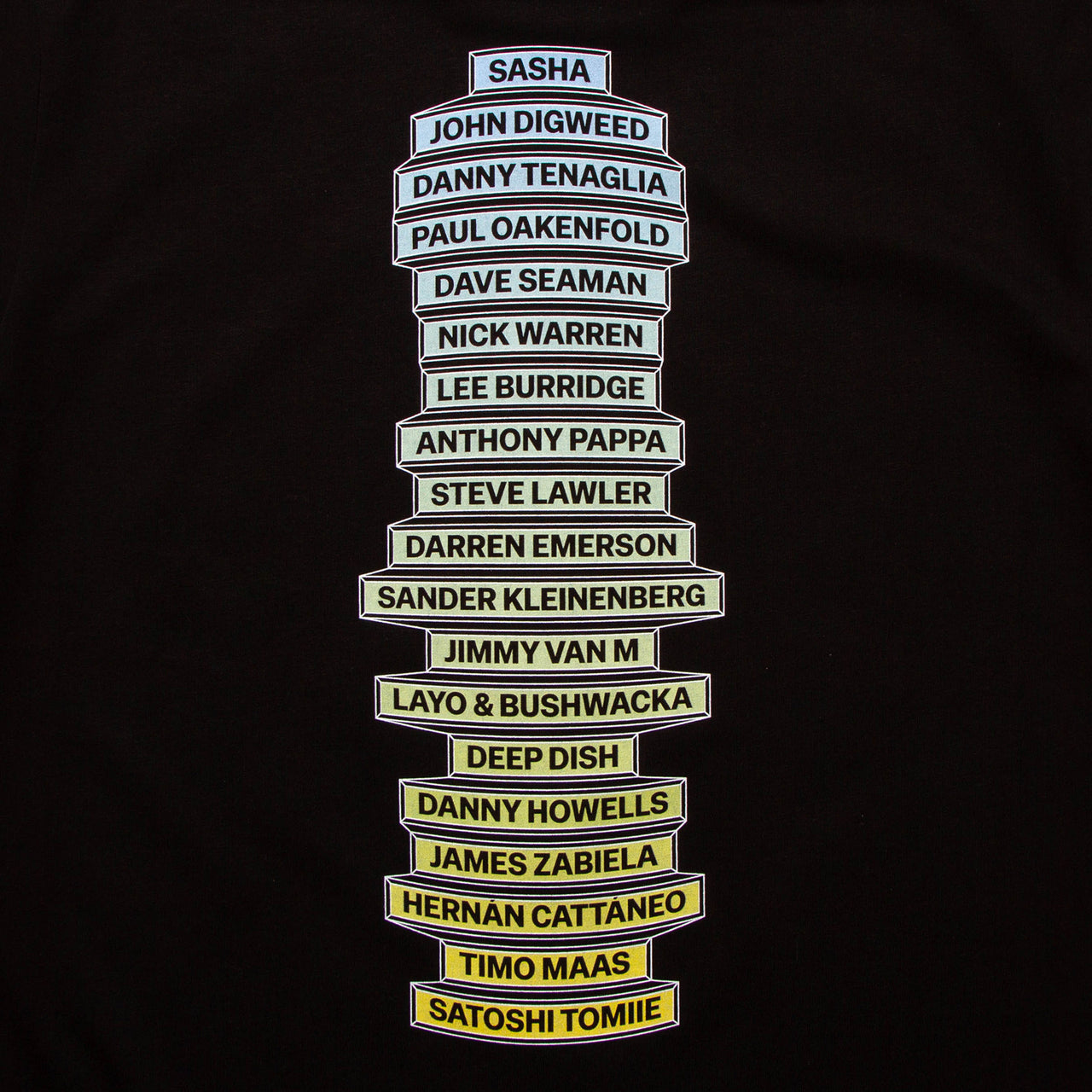 GR Progressive House Architects Back Print - Tshirt - Black