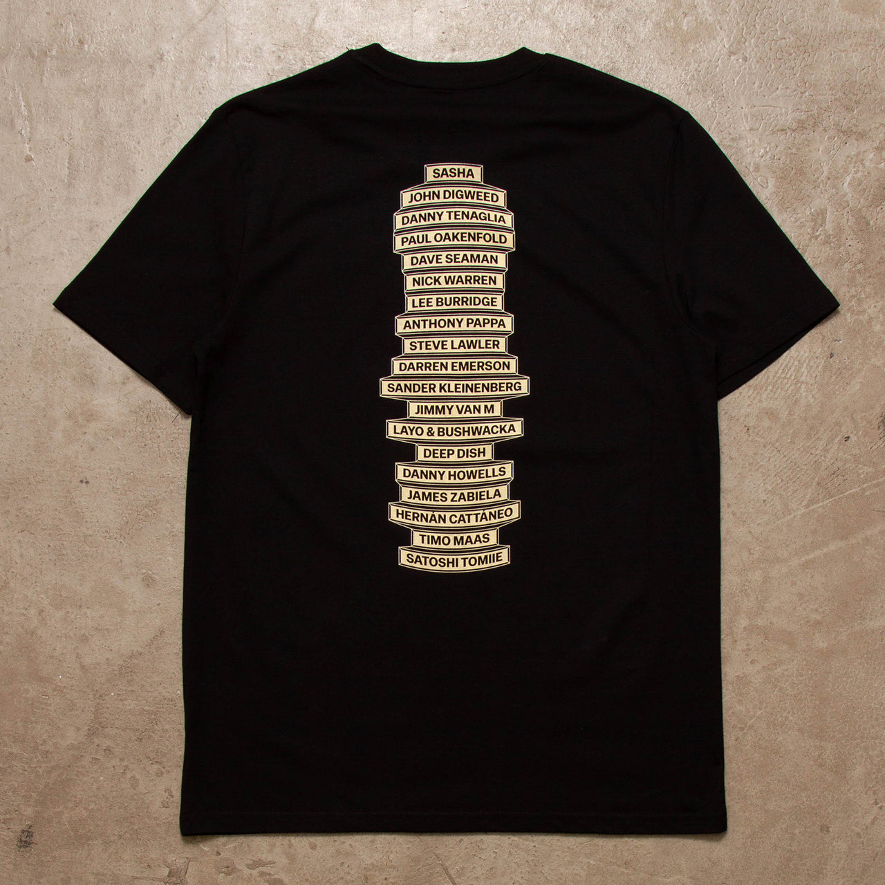T Progressive House Architects Back Print - Tshirt - Black