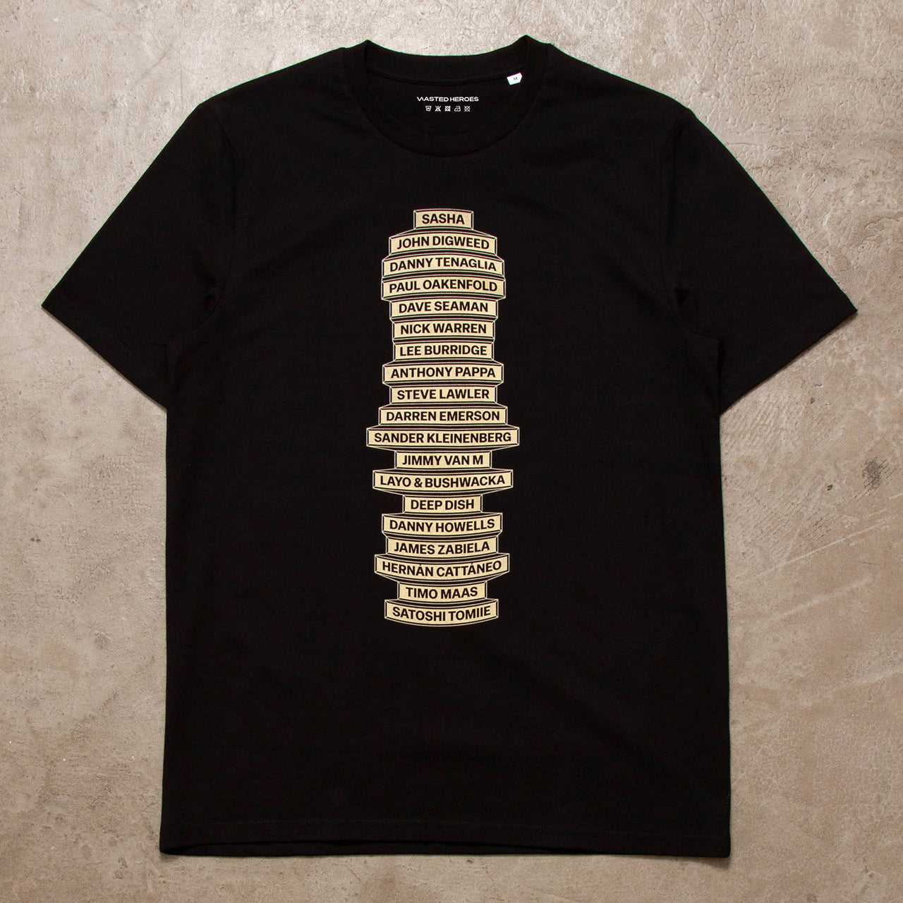 T Progressive House Architects Front Print - Tshirt - Black