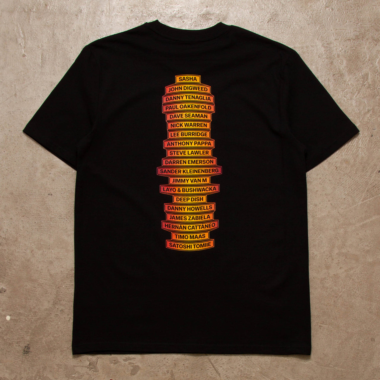 OG Progressive House Architects Back Print - Tshirt - Black