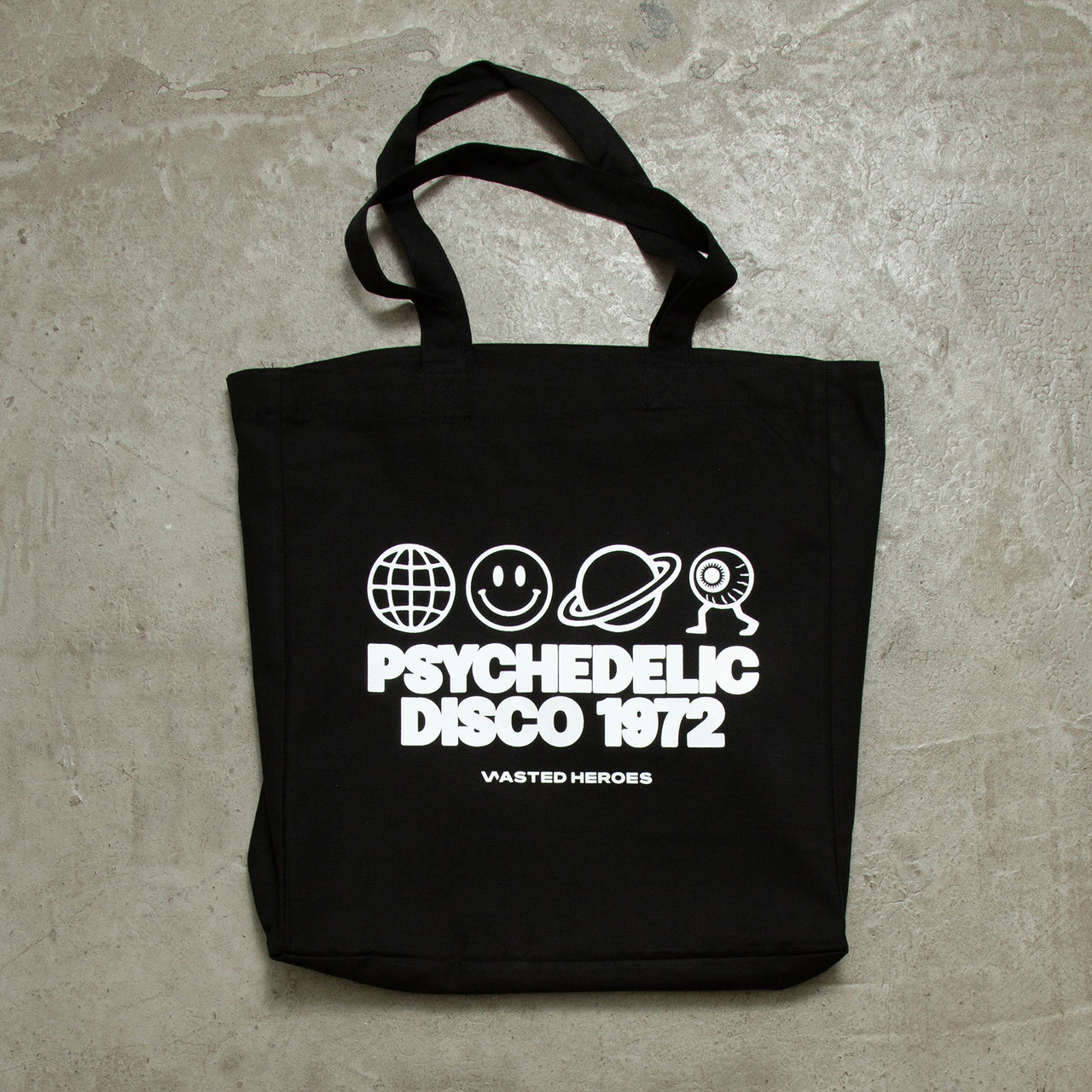 Elements Psychedelic Disco - Tote Bag - Black