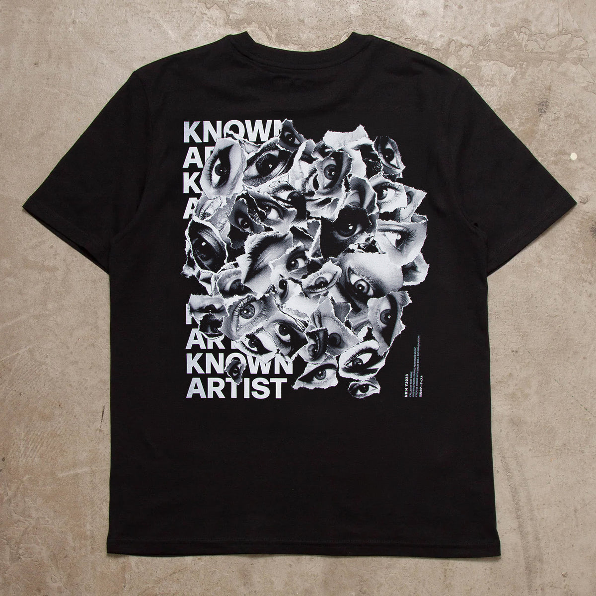 Known Artist 014 - Tshirt - Black