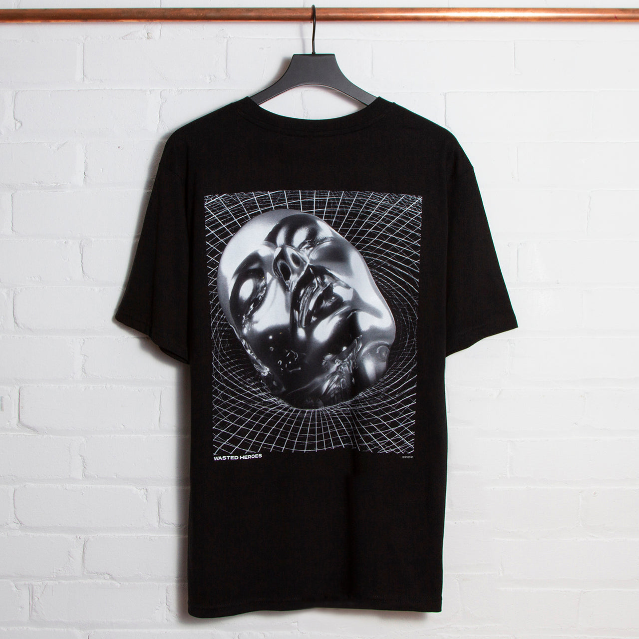 Entity 002 Front Print - Tshirt - Black