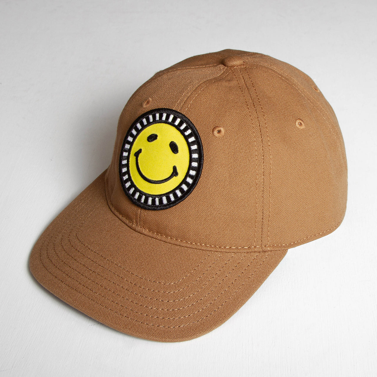 Smiley - Canvas Cap - Sand