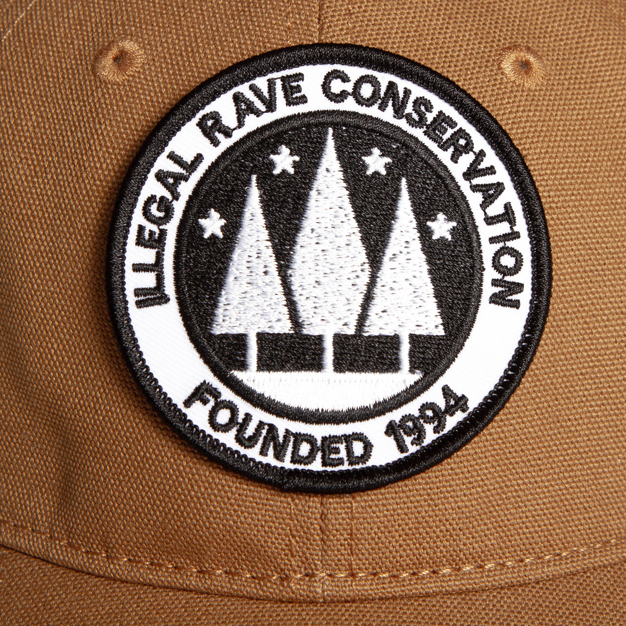 Illegal Rave - Canvas Cap - Sand