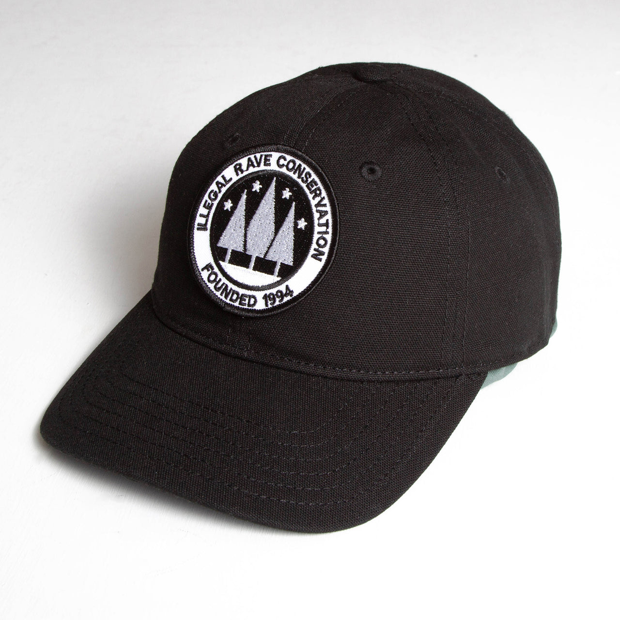 Illegal Rave - Canvas Cap - Black