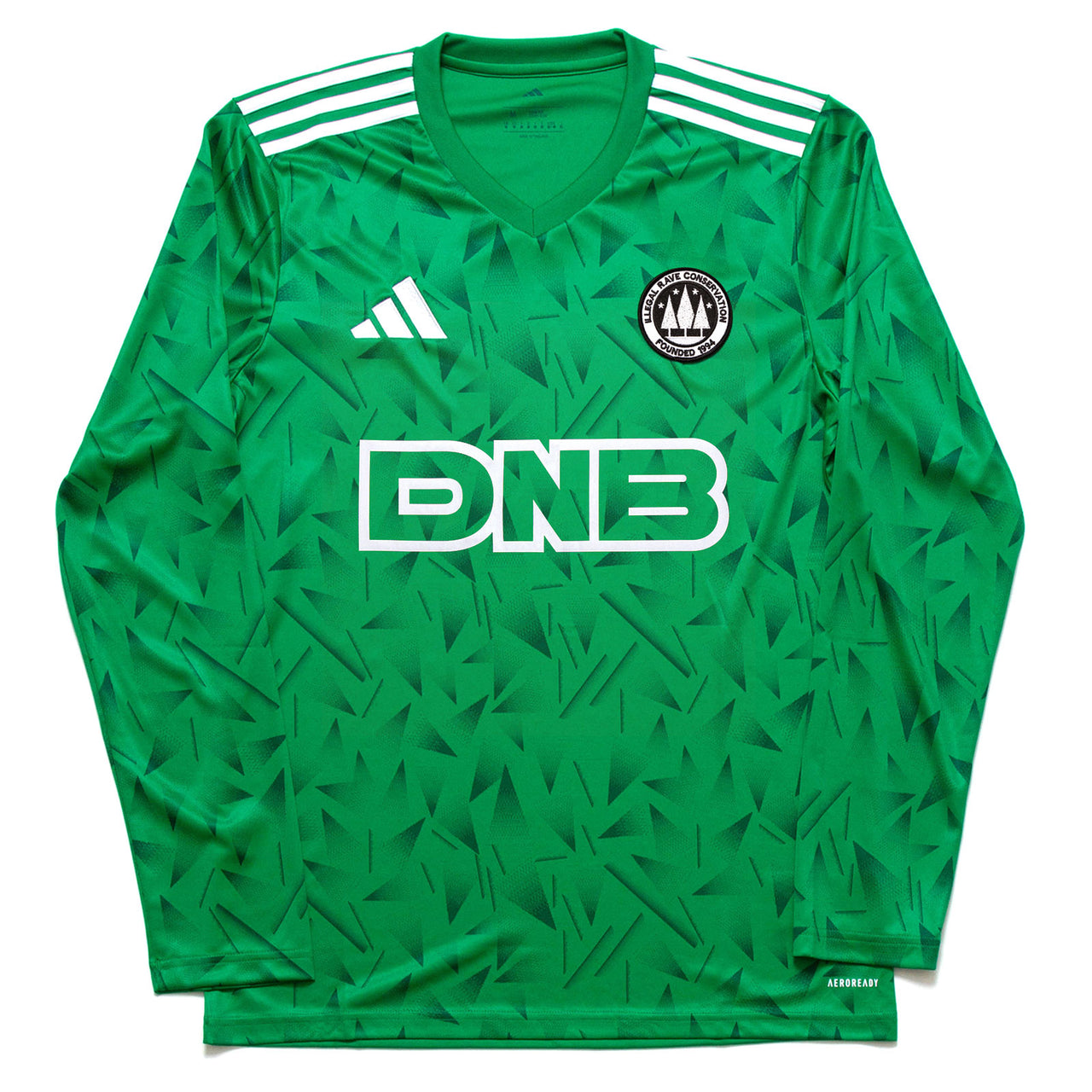DNB FC Long Sleeve Retro 25 - Jersey - Green