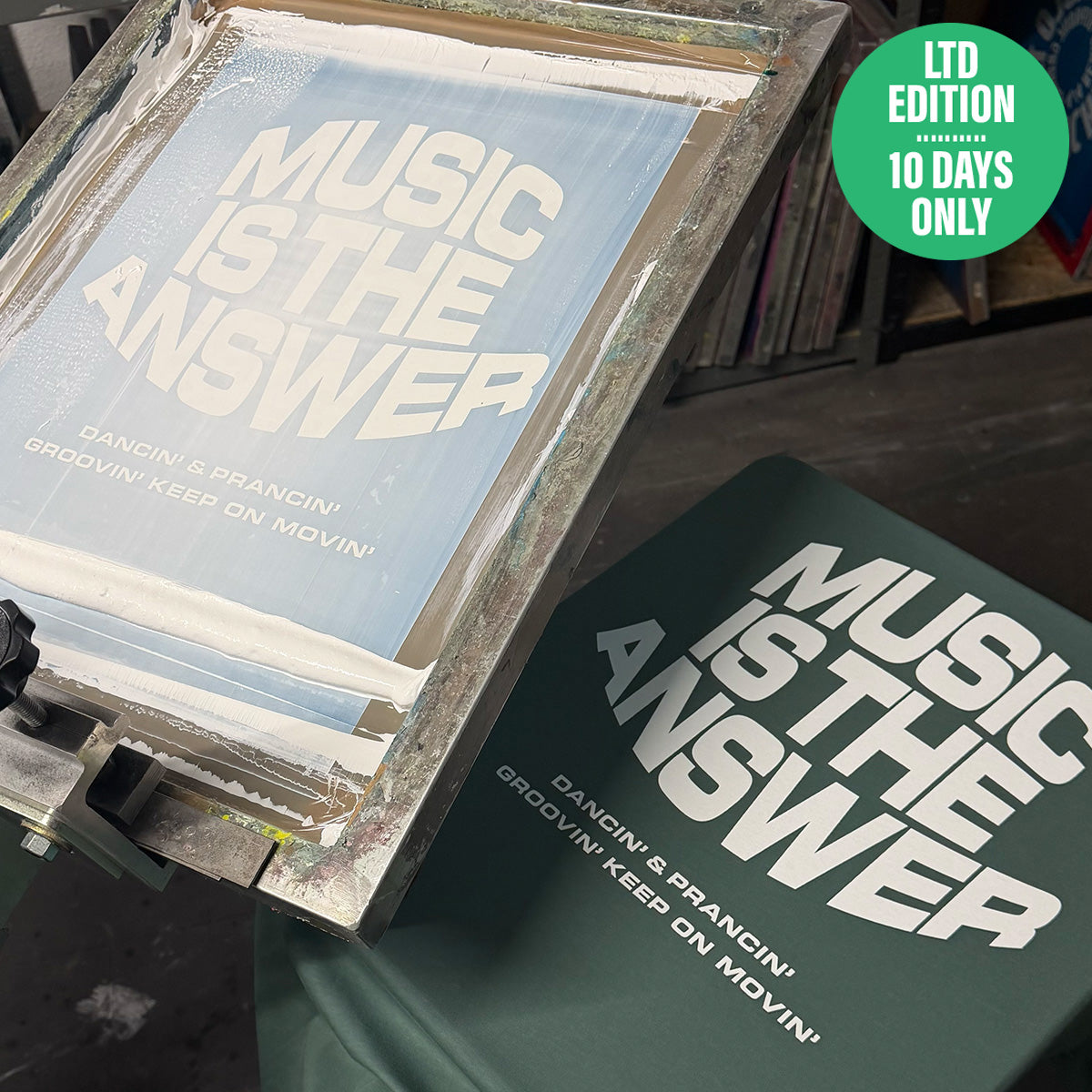 Music Answer 2 Ltd Edition - Tshirt - Custom Colour