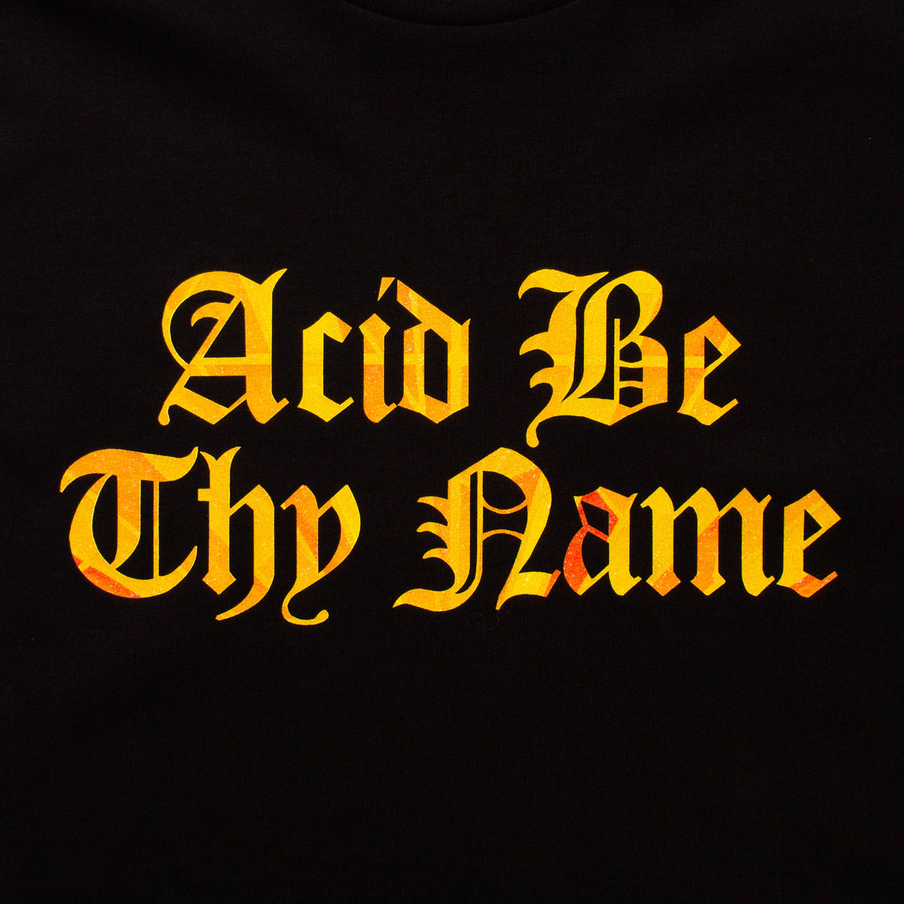 RNW Conclave Acid Be Thy Name Back Print - Tshirt - Black