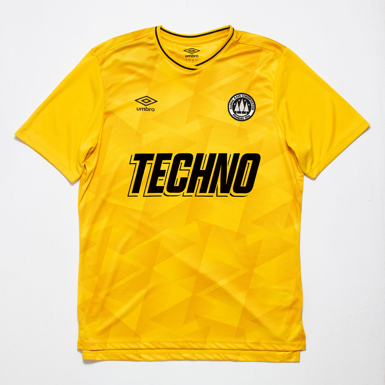Techno United FC Triassic - Jersey - Yellow