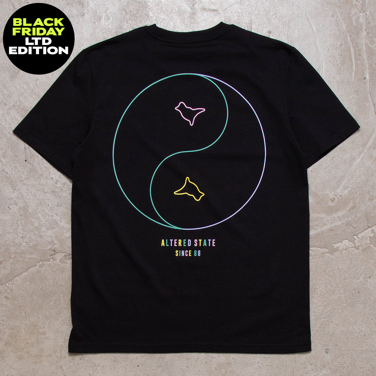 BF Altered State Back Print - Tshirt - Black