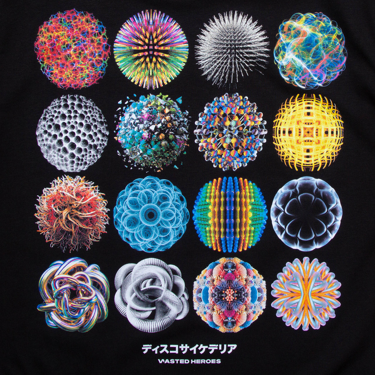 BF Orb System Front Print - Tshirt - Black