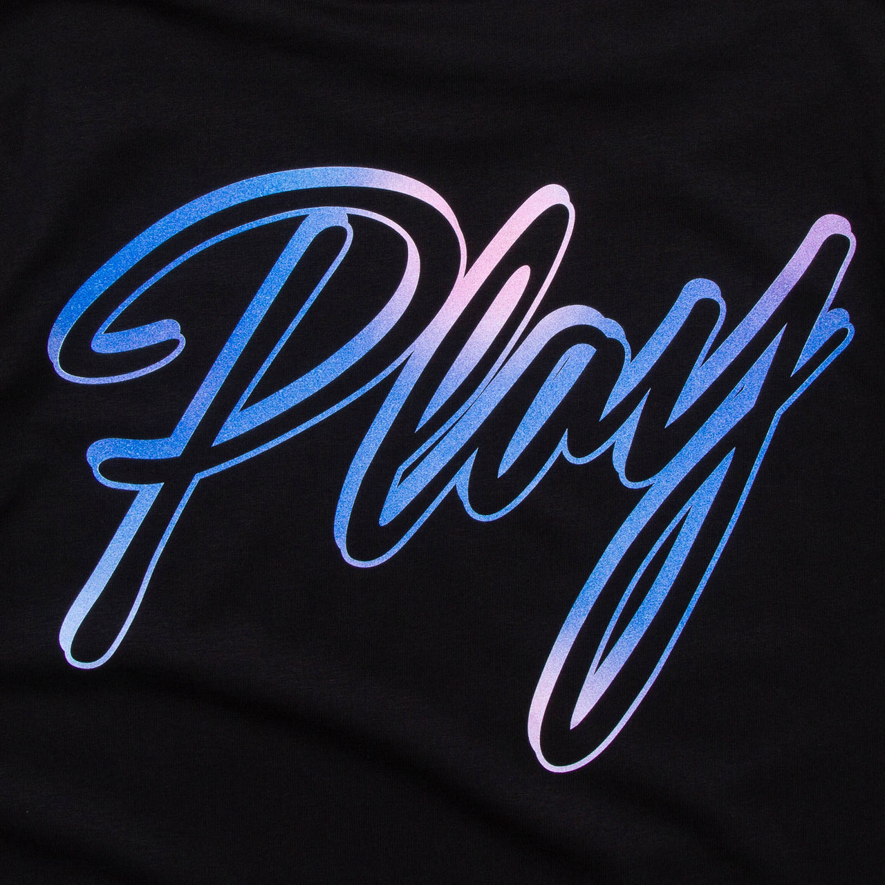 BF Play Front Print - Tshirt - Black