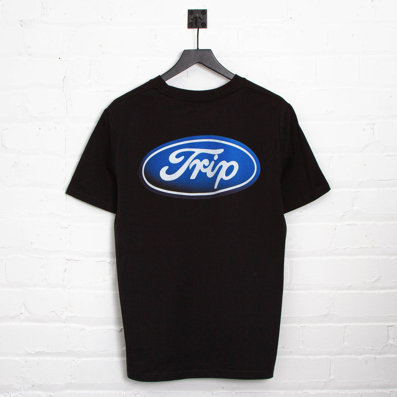 Road Trip Back Print - Tshirt - Black
