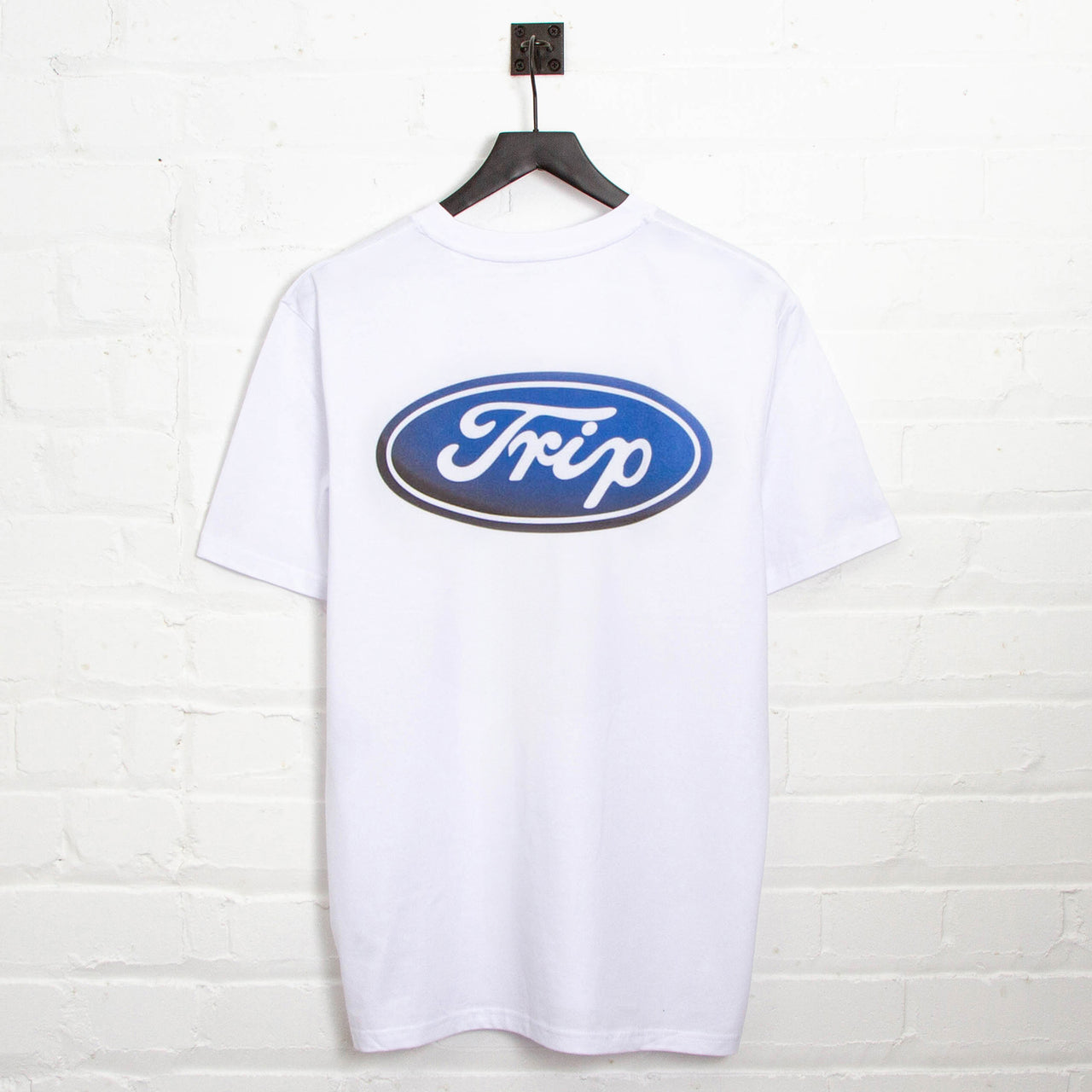 Road Trip Back Print - Tshirt - White