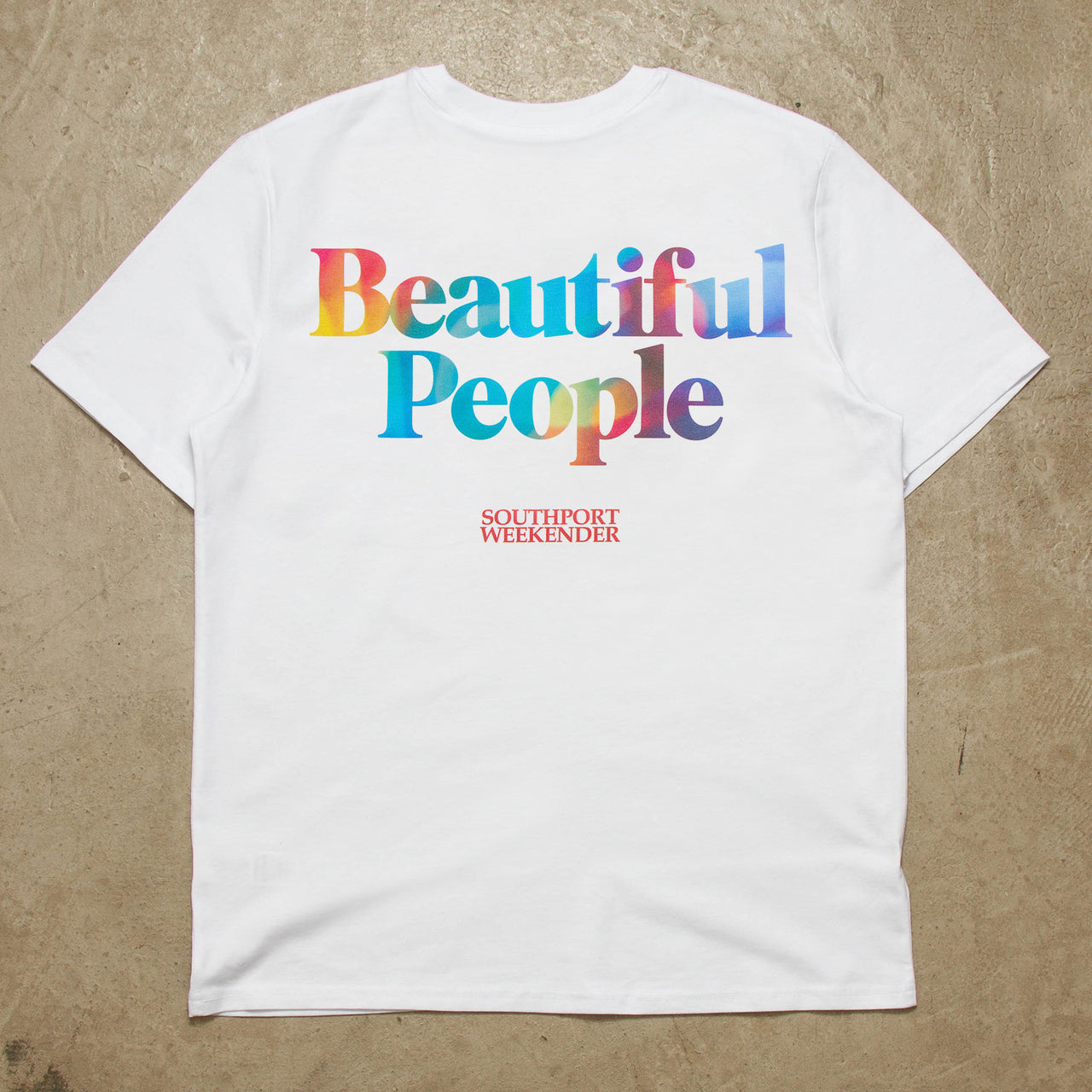 Beautiful People Back Print - Tshirt - White