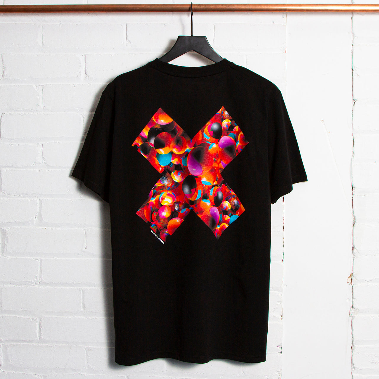 Particle X Imprint - Tshirt - Black