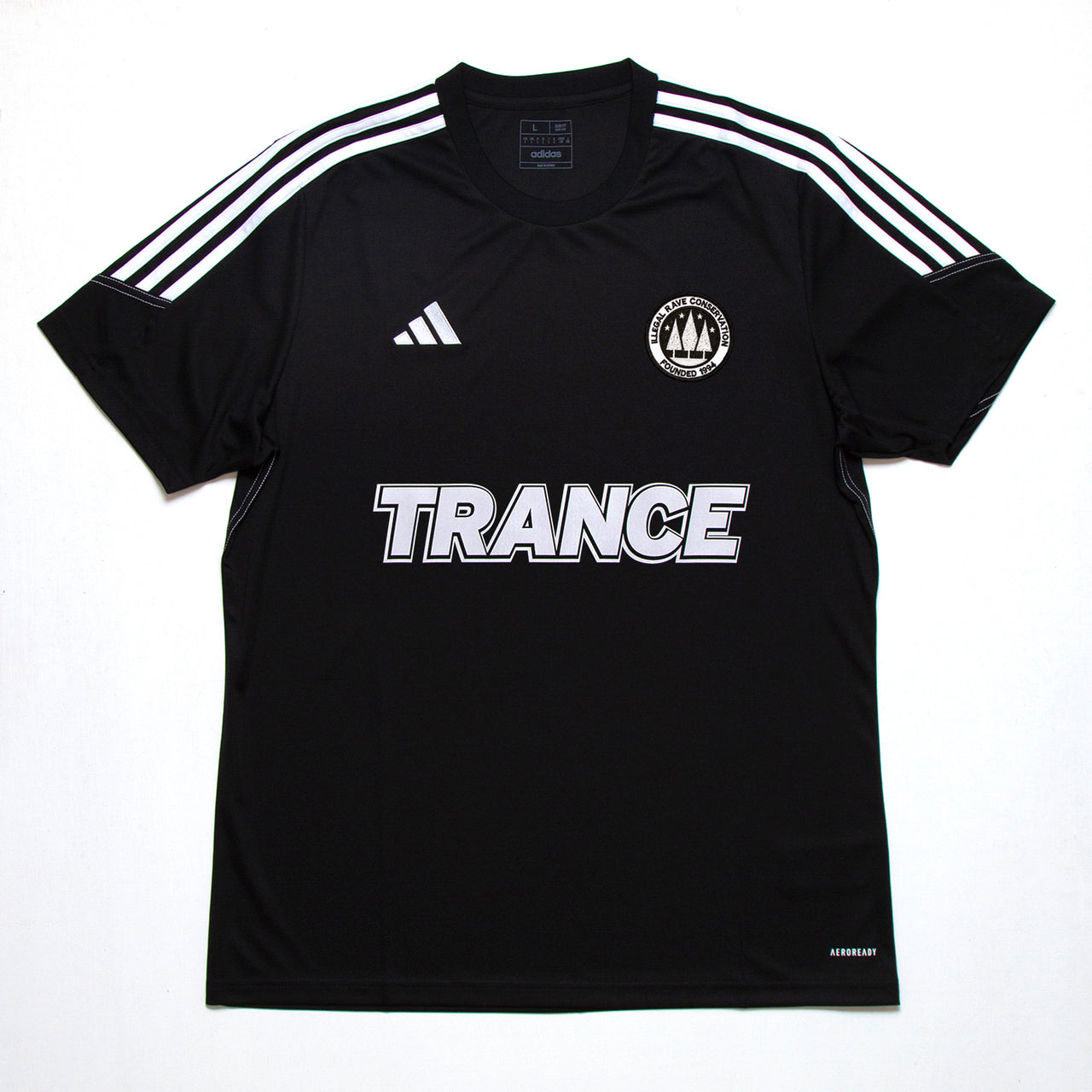 Trance FC Tiro 23 - Training Jersey - Black/White