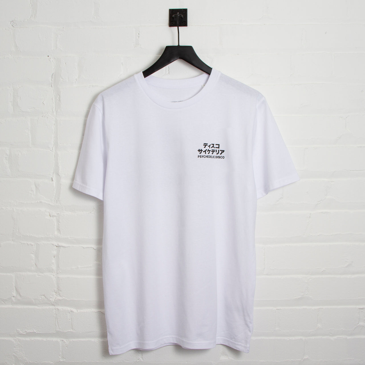 PD Reg Psychedelic Disco Back Print - Oversized Tshirt - White