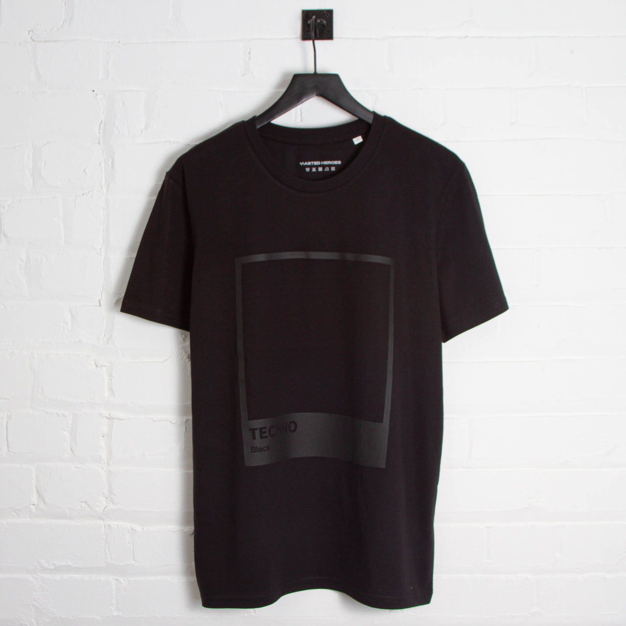 Techno Blk On Blk - Tshirt - Black