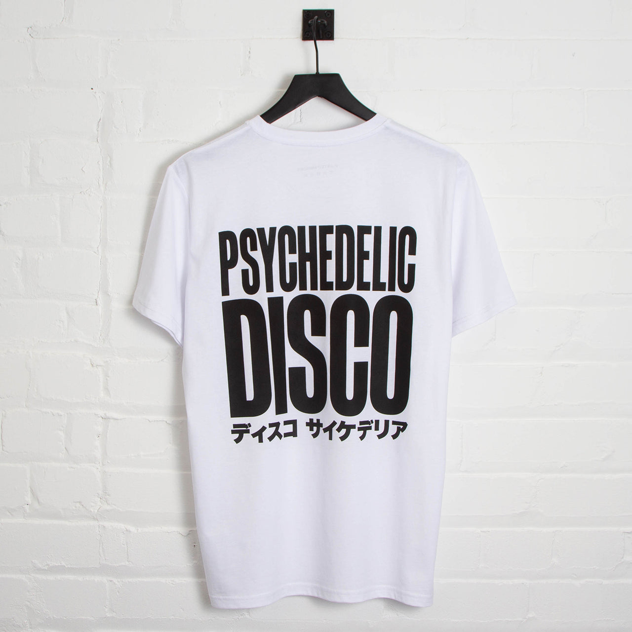 Big Psychedelic Disco Back Print - Tshirt - White