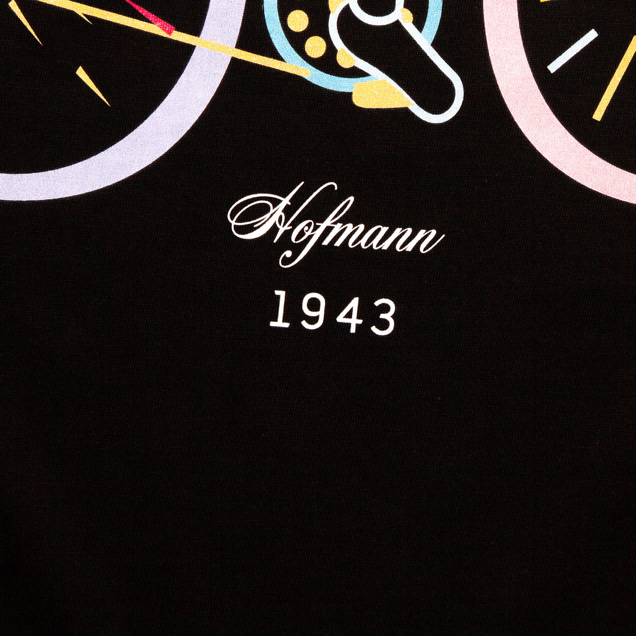 Kaleidoscopic Hofmann Front Print - Sweatshirt - Black